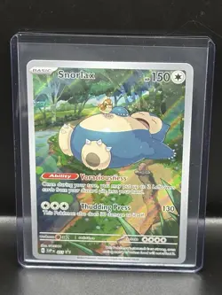 Pokemon Snorlax Black Star Promo #51 Scarlet & Violet 151 English NM Condition - Image 1