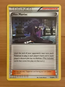 Hex Maniac 75/98 Regular Uncommon LP - Ancient Origins 2015 - Pokemon TCG - Image 1