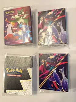 4x Pokemon Mini Portfolio Binders Lot (Celebrations, Charizard, Gardevoir) - Image 2