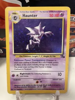 Haunter - Holo - Fossil - 1999 - #6/62 - Pokemon - Vintage - HP/MP - Image 1