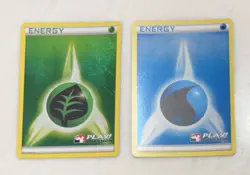 Pokemon Water/Grass Energy 2011 Holo Play! Pokemon League & Championship LP - Image 2