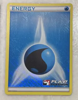 Pokemon Water/Grass Energy 2011 Holo Play! Pokemon League & Championship LP - Image 4