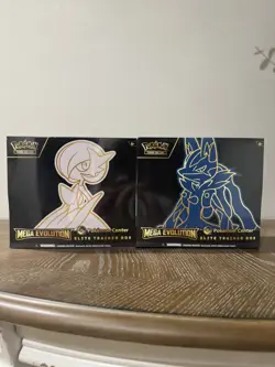 Pokemon TCG: Mega Evolution Pokemon Center Elite Trainer Box ETB (x2) New/Sealed - Image 1