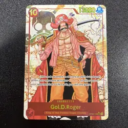 One Piece Emperors in the New World Gol D Roger OP09-118 Alternate Alt Art JY - Image 1