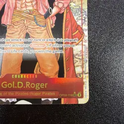 One Piece Emperors in the New World Gol D Roger OP09-118 Alternate Alt Art JY - Image 4