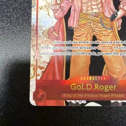 One Piece Emperors in the New World Gol D Roger OP09-118 Alternate Alt Art JY - Image 5