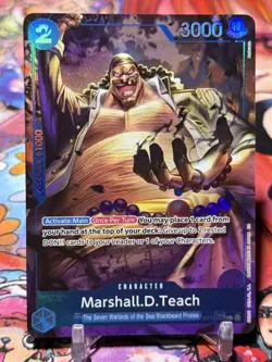 MARSHALL D TEACH - One Piece TCG ST17-005 - PROMO - Seven Warlords of the Sea - Image 3