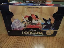 Disney Lorcana The First Chapter New and SEALED 24 Booster Pack Box Ravensburger - Image 1