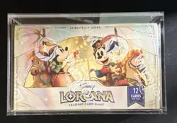 Disney Lorcana TCG: Fabled Booster Box With Acrylic Case - Image 1