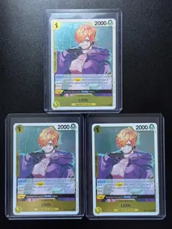 3 x Lilith OP13-113 (R) Rare Carrying On His Will One Piece Card Game - 3 Cards - Image 1