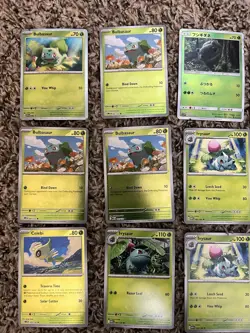 Pokemon TCG Bulbasaur Ivysaur Celebi holo lot 11 cards - Image 2