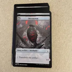 10 pcs INCUBATOR TOKEN (18) March Of The Machine MOM Magic MTG MINT CARD - Image 1