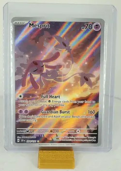 Mesprit Pokemon TCG Surging Sparks Illustration Rare Card #204/191 English NM - Image 1