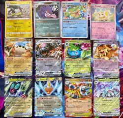 Pokemon TCG English Ex And Holo Rare Lot Of 12 NM Cards - Image 1
