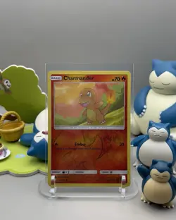 Charmander 12/181 - Team Up Reverse Holo Pokemon Card -NM - Image 1