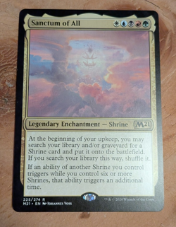 MTG Sanctum of All Core Set 2021 NM - Image 1