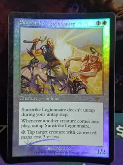 MTG | Sunstrike Legionnaire | Legions | Foil | Moderately Played | English - Image 3