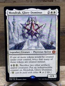 Mondrak, Glory Dominus Promo Pack: Phyrexia: All Will Be One Regular - Image 1