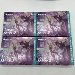 4x Magic The Gathering Lorwyn Eclipse Collector Booster Factory Sealed MTG - Image 1