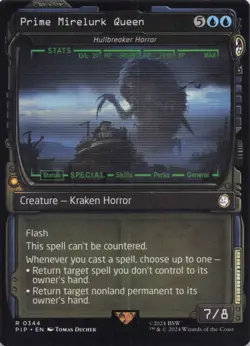 Prime Mirelurk Queen (Showcase) Fallout Regular Rare #344 NM MTG - Image 1