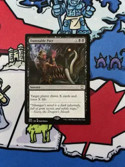 Damnable Pact x1 Mtg New Capenna Commander - Image 1