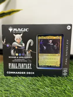 MAGIC THE GATHERING SCIONS & SPELLCRAFT FINAL FANTASY COMMANDER DECK (Be A Maste - Image 1
