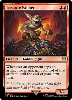 Treasure Nabber #230 | NM Near Mint | LTC Lord of the Rings Magic MTG - Image 1
