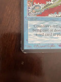 Blue Elemental Blast Alpha MP MTG Magic the Gathering - Image 3