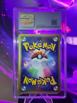 Pokemon Japanese Ho-oh Holo Rare Shining Darkness UNLIMITED CGC 9 WITH MOON HOLO - Image 2