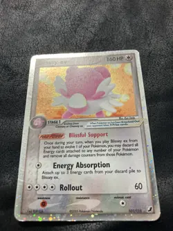 Pokemon Blissey EX Unseen Forces 101/115 Holo - LP - Image 2