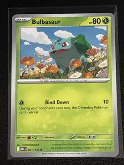 Pokemon TCG Mega Evolution Bulbasaur/Ivysaur 4 Card Lot - Image 2