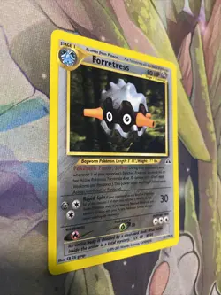 Pokemon Neo Discovery Forretress 21/75 Unlimited Non Holo Vintage WOTC Rare - Image 2