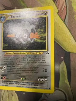 Pokemon Neo Discovery Forretress 21/75 Unlimited Non Holo Vintage WOTC Rare - Image 4