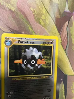 Pokemon Neo Discovery Forretress 21/75 Unlimited Non Holo Vintage WOTC Rare - Image 5