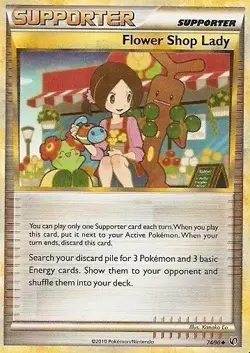 2x Lightly Played Flower Shop Lady - 74/90 - Uncommon Pokemon Undaunted - Image 1