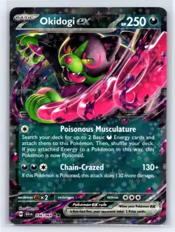 Pokemon TCG - SV: Shrouded Fable - Okidogi ex Double Rare Holofoil 036/064 - Image 1