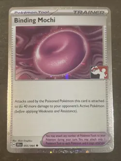 Binding Mochi 055/064 SV: Shrouded Fable Prize Pack Cosmo Holo Pokemon TCG NM - Image 1