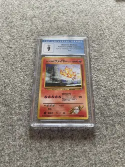 Pokemon Blaine's Moltres Holo (Japanese) Gym 2 CGC 9 - Image 1