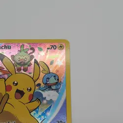 Pokemon TCG 2020 Pikachu SWSH020 Black Star Promo NM - Image 3