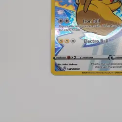 Pokemon TCG 2020 Pikachu SWSH020 Black Star Promo NM - Image 5