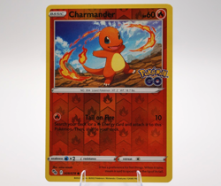Charmander | 08/78 | Reverse Holo | Common | Pokemon Go | Pokemon | 2022 - Image 1