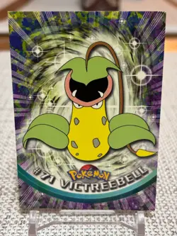 1999 Topps Pokemon #71 Victreebell (TV Animation Series 1) Black Logo LP - Image 1