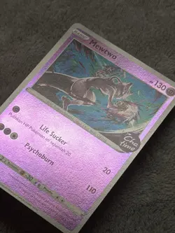 US SELLER!! Pokemon Mewtwo Chatime Promo 354/S-P Stamped Reverse Holo Mint - Image 3