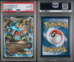 2014 Pokemon X&Y Flashfire #69 Mega Charizard EX PSA 10 Gem Mint - Image 3