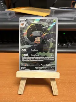 Pokemon TCG Paradox Rift Crustle 183/182 Illustration Rare - Image 1