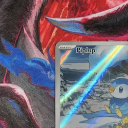 Pokemon TCG Piplup Illustration Rare Holo 098/094 Me02 Basic 70HP English - Image 2