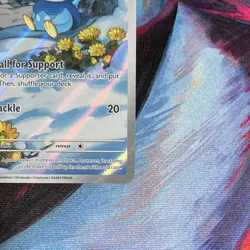 Pokemon TCG Piplup Illustration Rare Holo 098/094 Me02 Basic 70HP English - Image 4