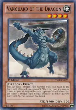 Vanguard of the Dragon - YSKR-EN025 - Common - Unlimited Edition x1 - Near Mint - Image 1
