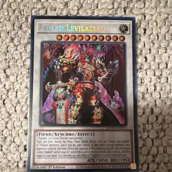 Yu-Gi-Oh! Konami Fabled Levilazebul 1st Ed BLMR-EN014 Secret Rare - Image 1