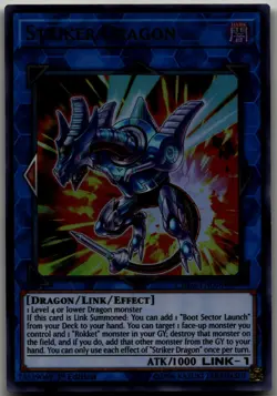 Striker Dragon Ultra Rare Chaos Impact CHIM-EN098 LP - Image 1